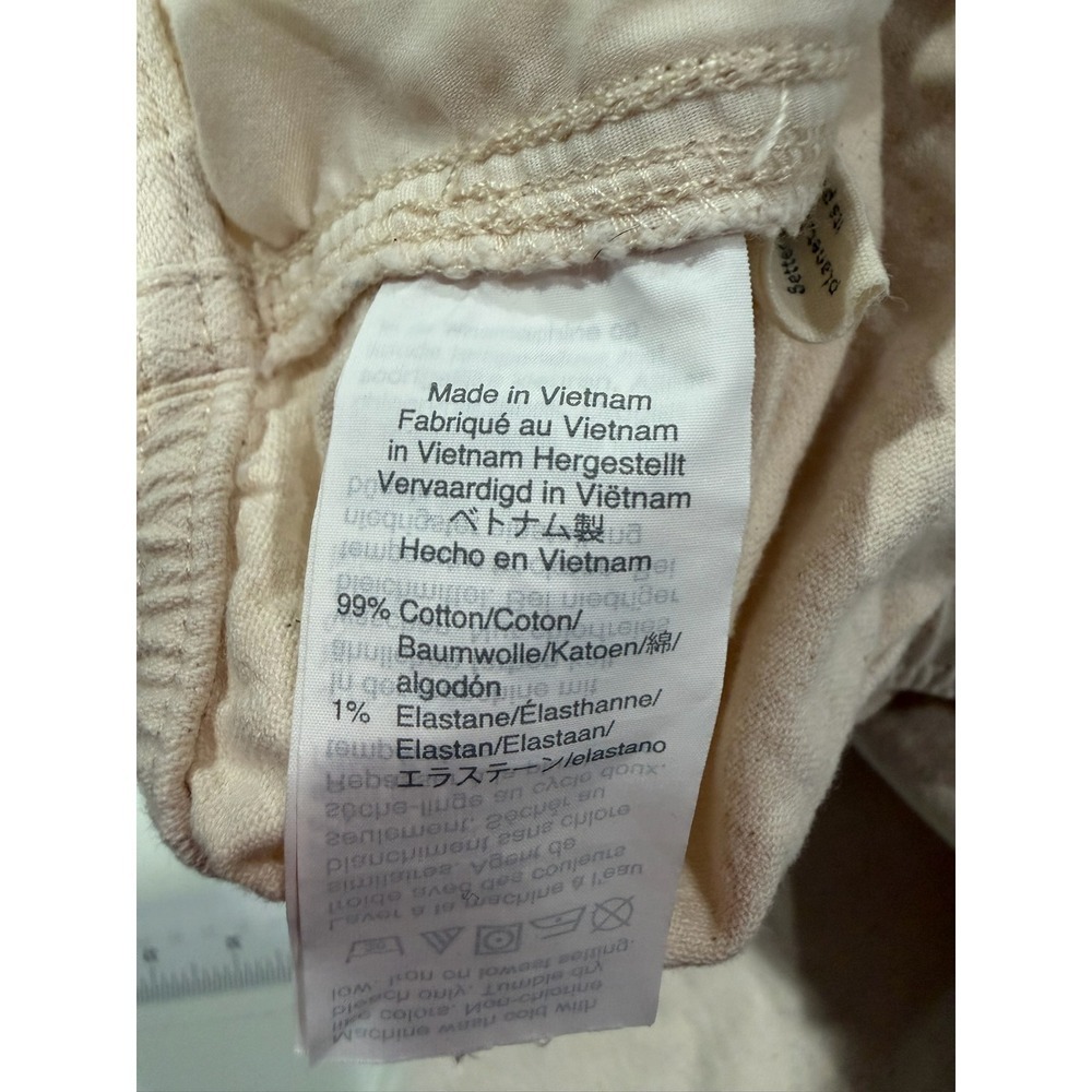 Madewell Emmett Wide-Leg Crop Pants Cream Off-White High-Rise Trousers Size XL - Picture 5 of 9
